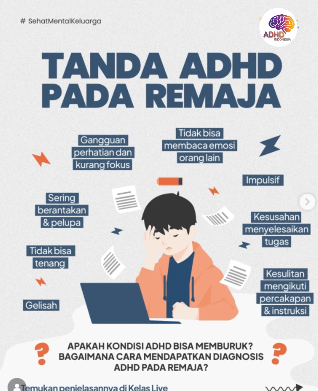Screening ADHD Non-Diagnostik: Edukasi Awal bagi Orang Tua di Kabupaten Toraja Utara