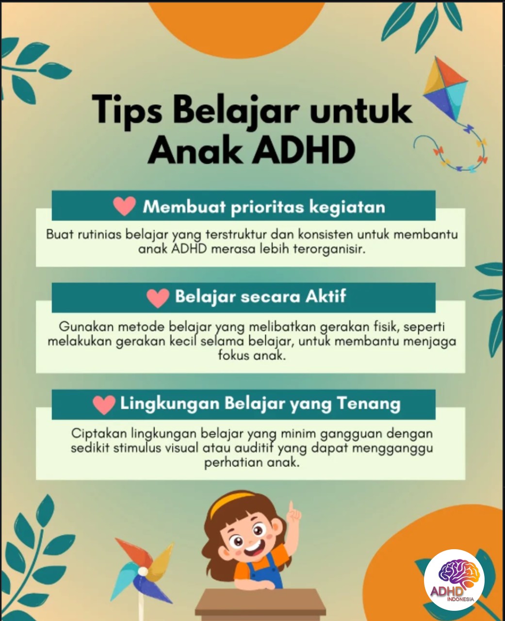 Strategi Belajar yang Cocok untuk Anak ADHD di Kabupaten Toraja Utara