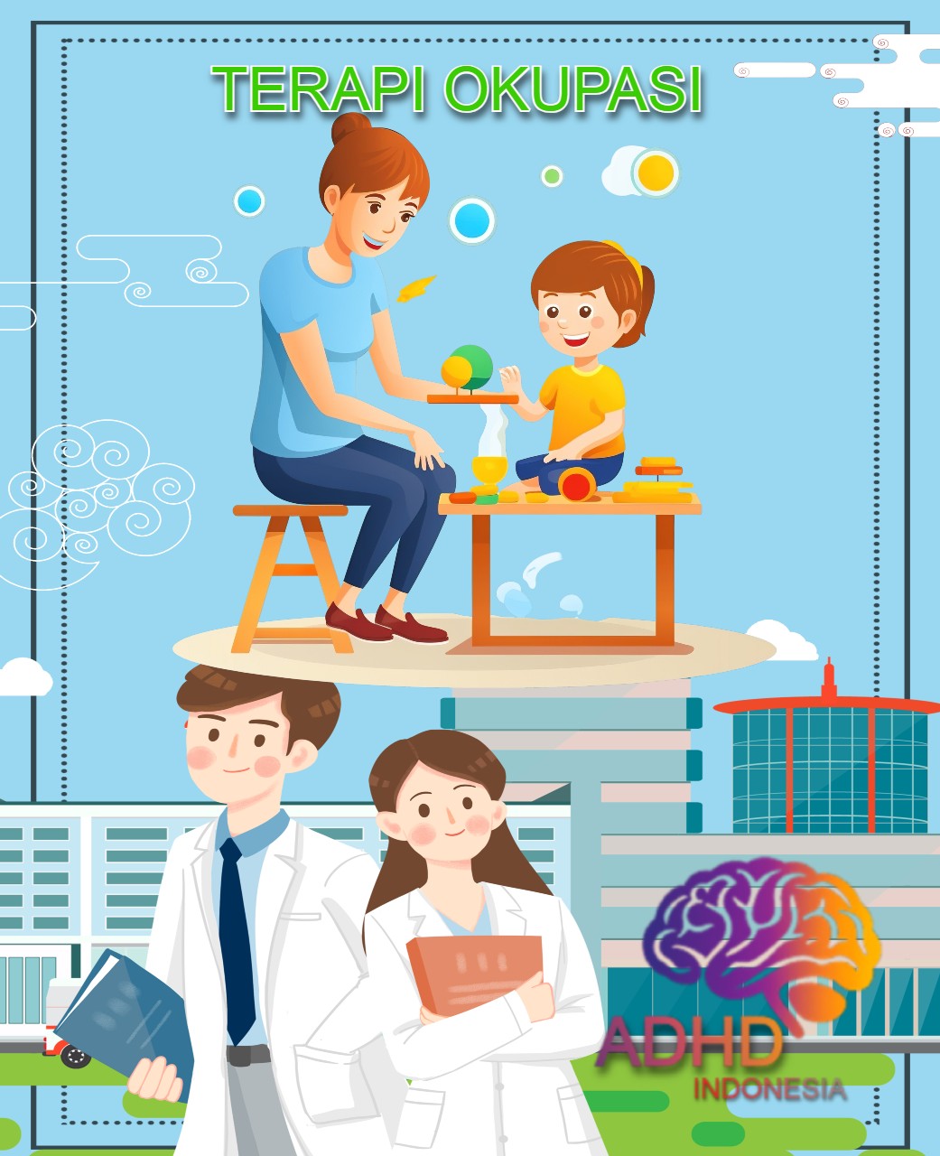 Rujukan untuk Terapi Okupasi untuk Anak ADHD Indonesia Kabupaten Toraja Utara